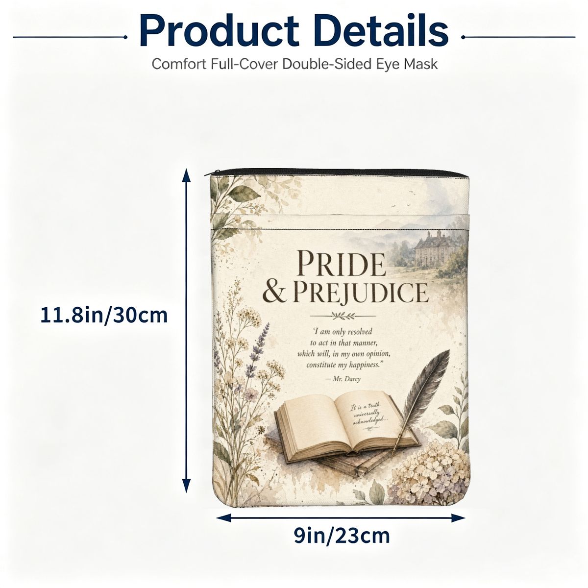 Pride and Prejudice Pemberley Book Sleeve
