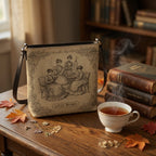 Little Women Crossbody Bucket Bag