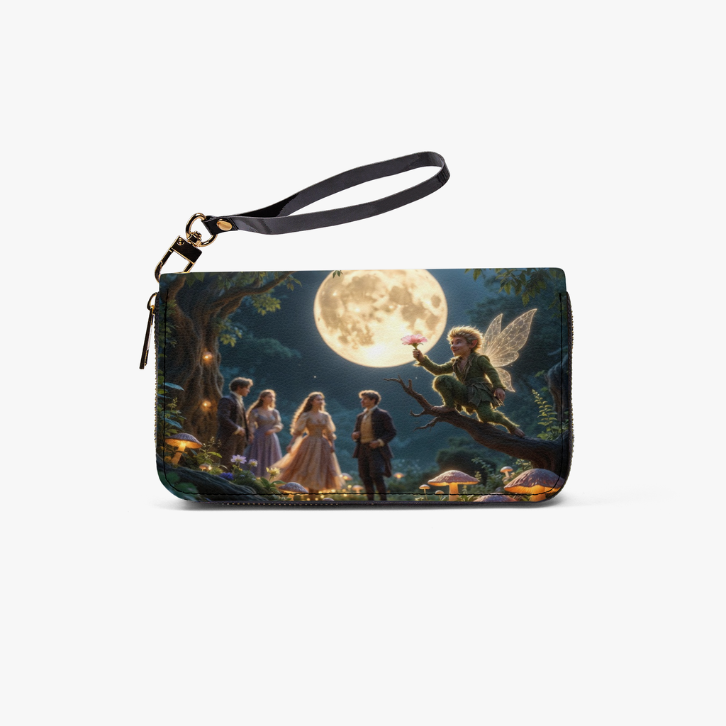 Moonlit Reverie Wristlet Wallet