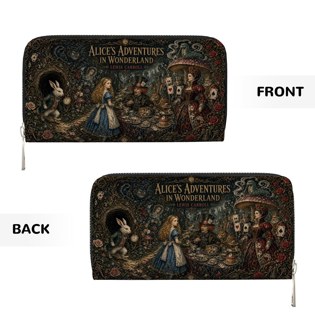 Alice’s Adventures in Wonderland Curious Wallet