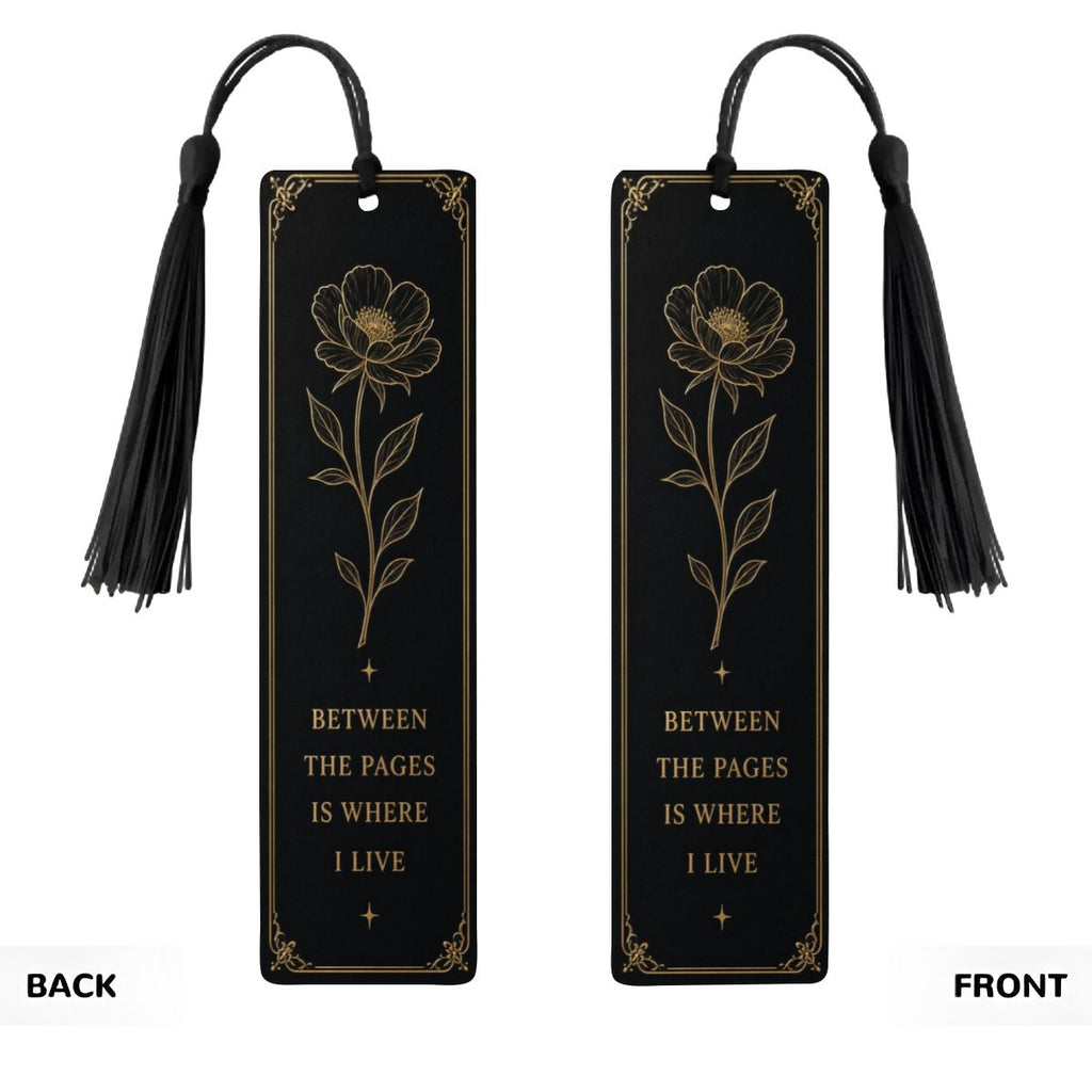 Nocturne Botanical Wooden Bookmark