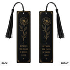 Nocturne Botanical Wooden Bookmark