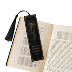 Nocturne Botanical Wooden Bookmark
