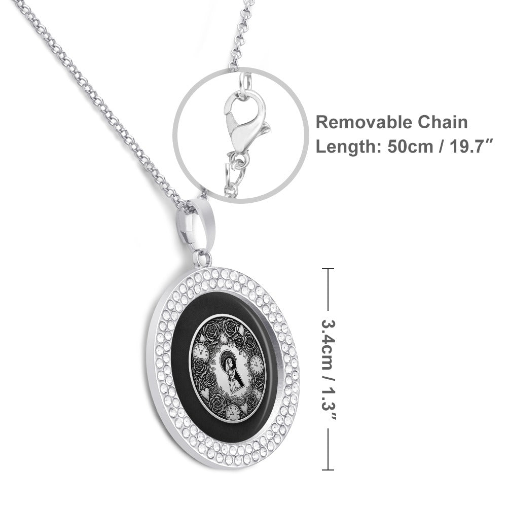 Wonderland Looking Glass Necklace