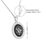 Wonderland Looking Glass Necklace