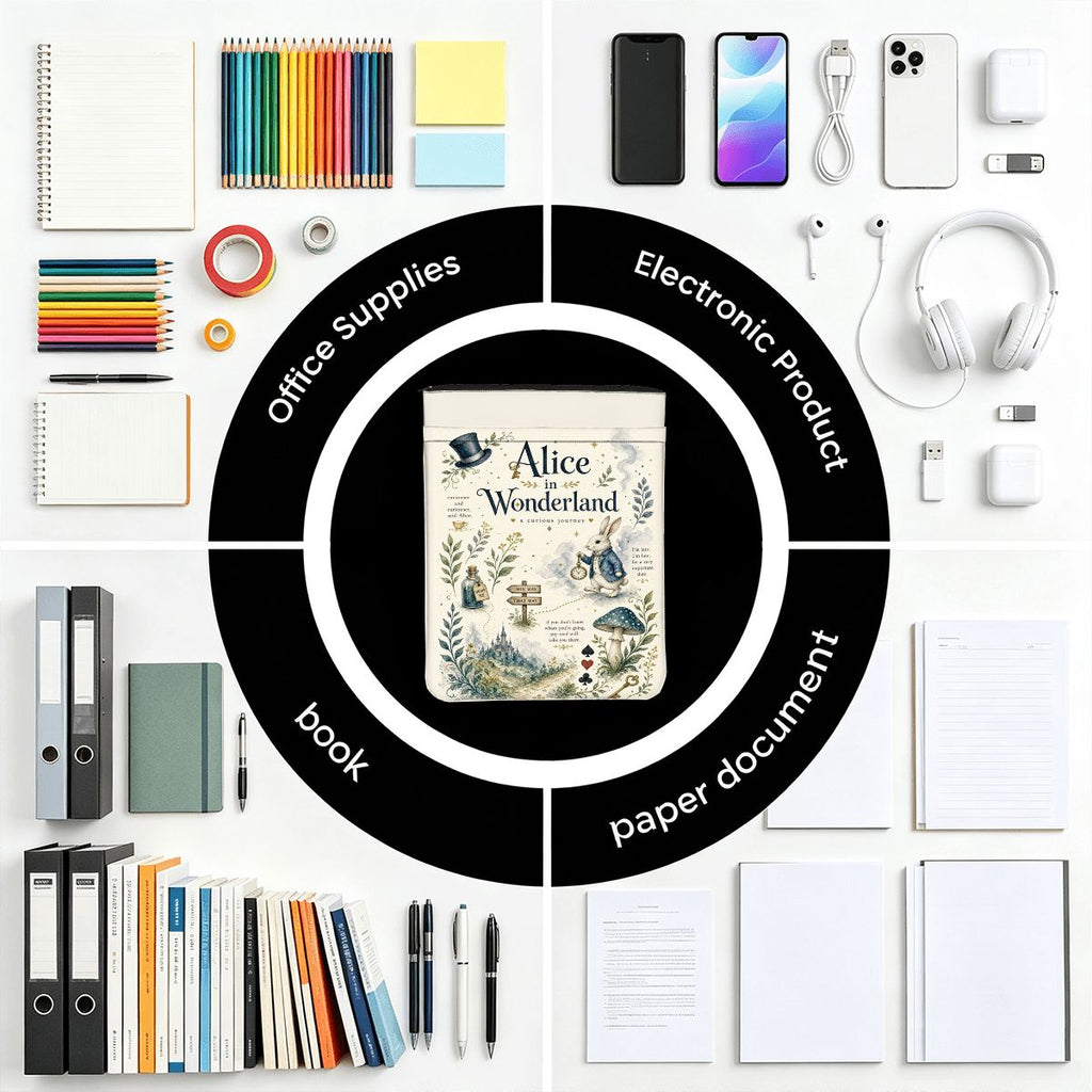 Alice in Wonderland Book Sleeve — Book Accessory
