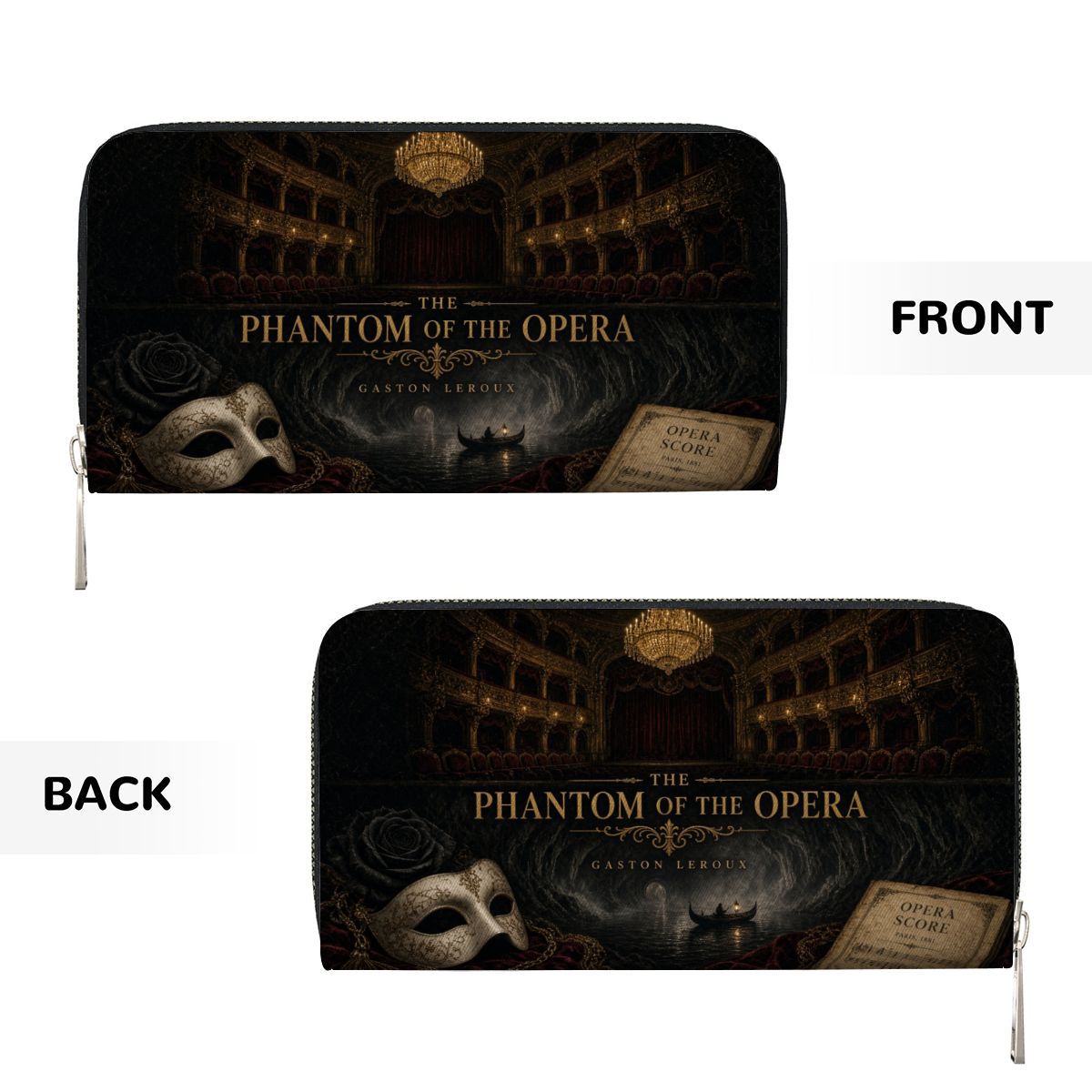 The Phantom of the Opera Gothic Wallet