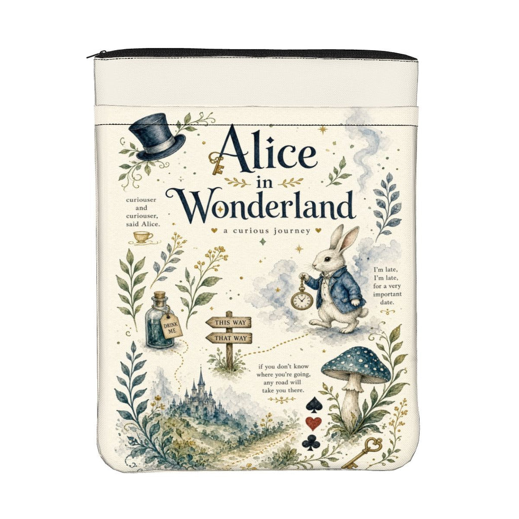 Alice in Wonderland Book Sleeve — Book Accessory