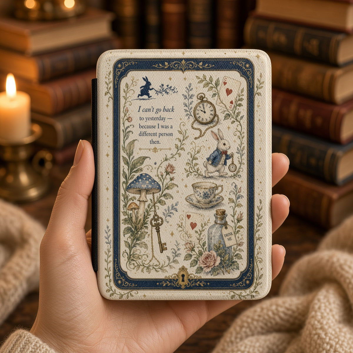 Alice in Wonderland Kindle Case — Paperwhite Accessory