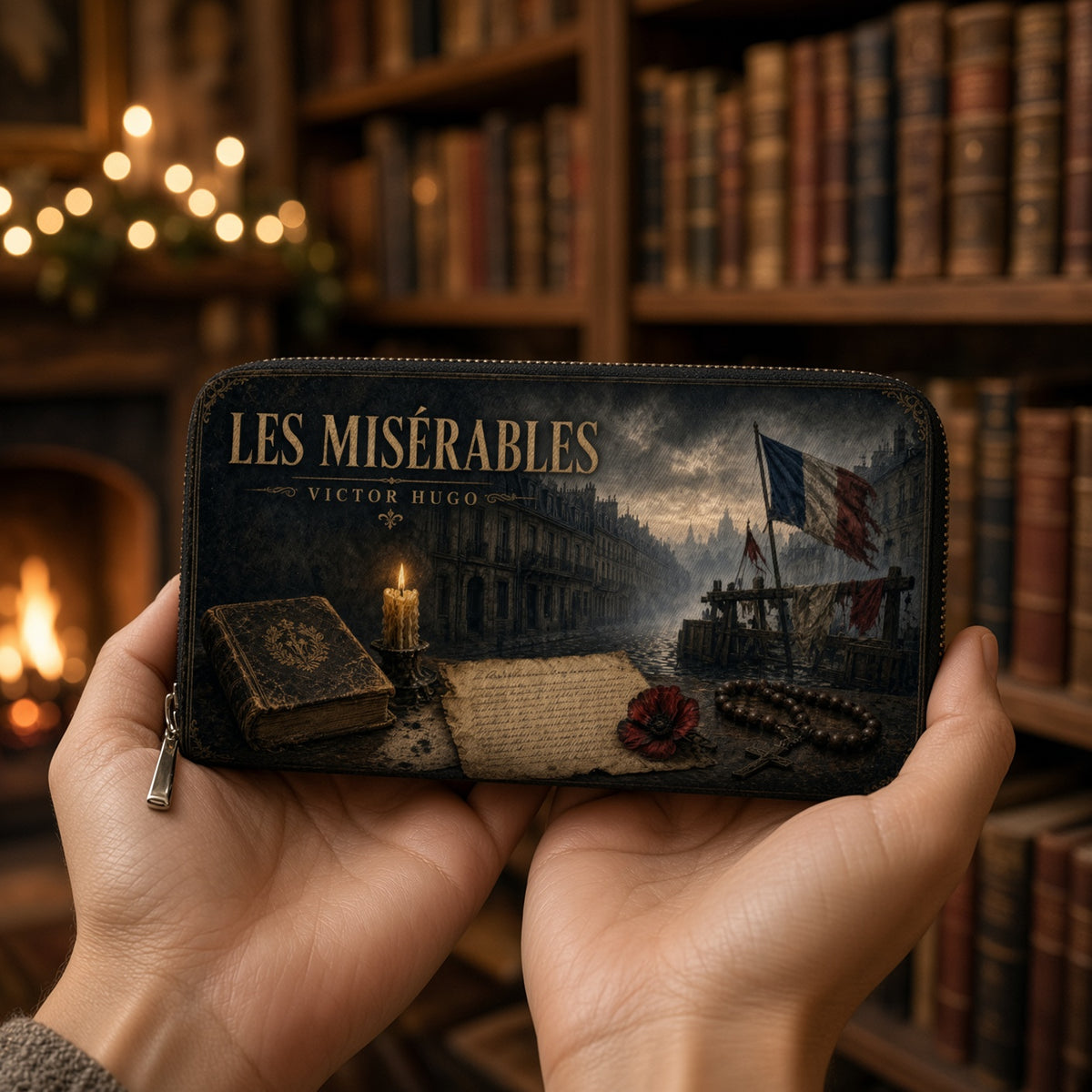 Les Misérables Literary Wallet