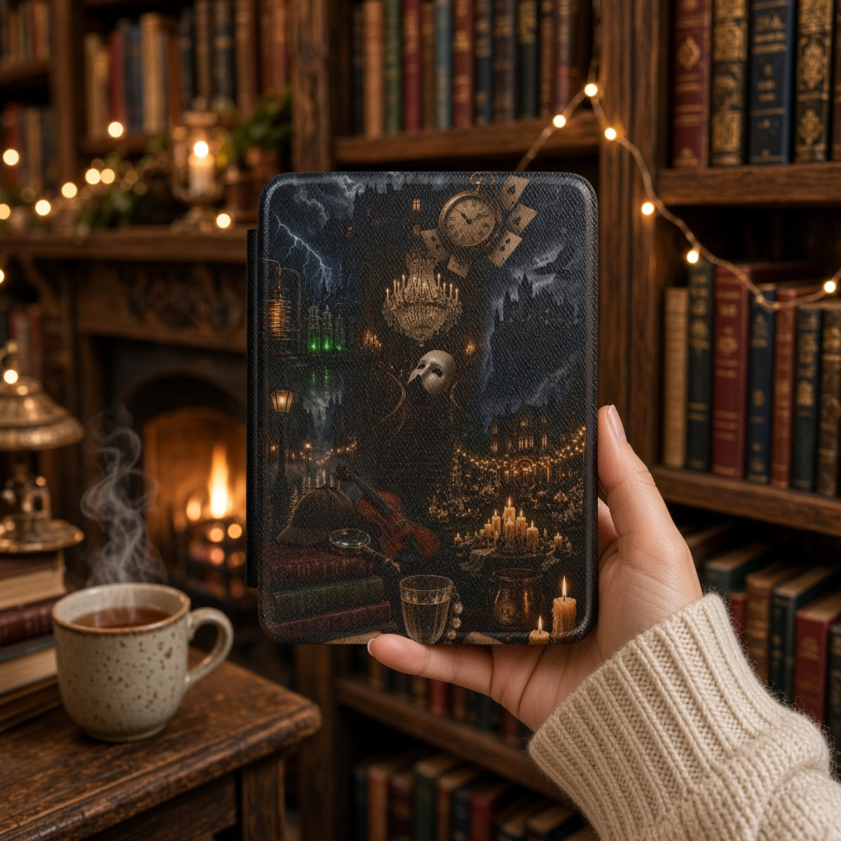 The Midnight Anthology — Gothic Literary Kindle Case