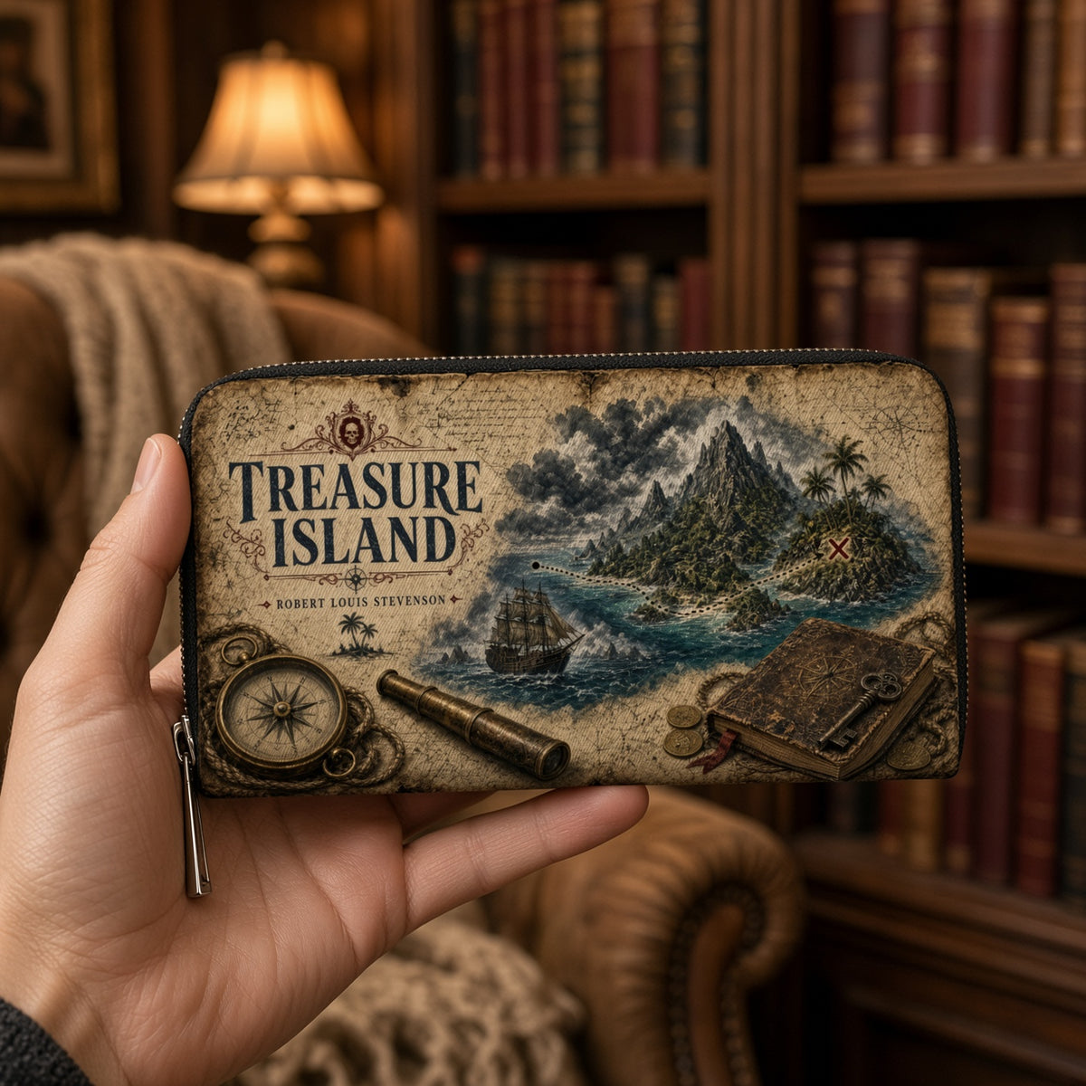 Treasure Island Black Spot Wallet