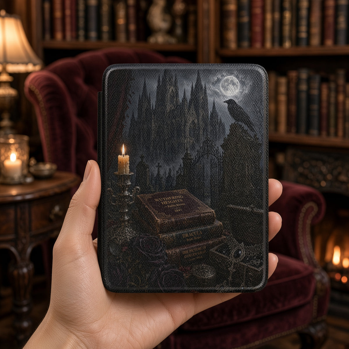 Wuthering Heights — Moonlit Raven Kindle Case