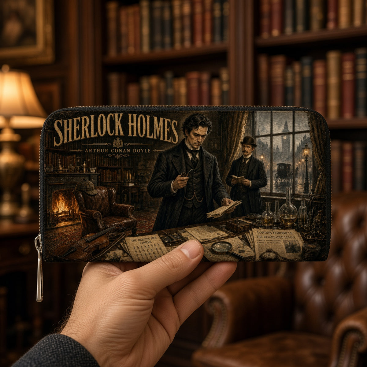 Sherlock Holmes Baker Street Wallet