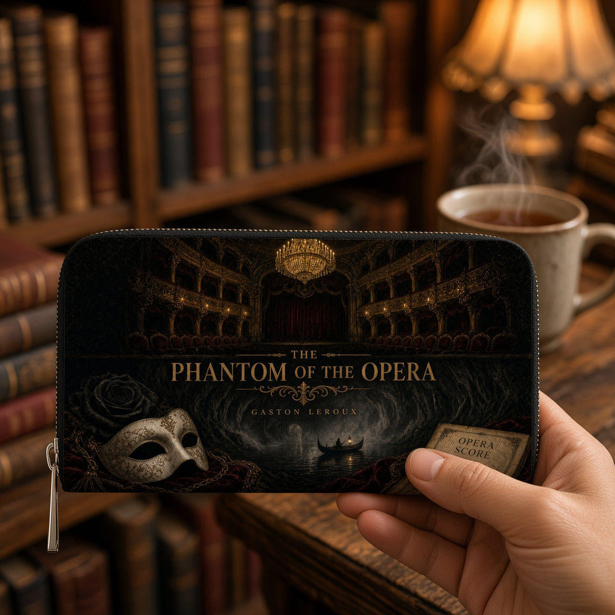 The Phantom of the Opera Gothic Wallet