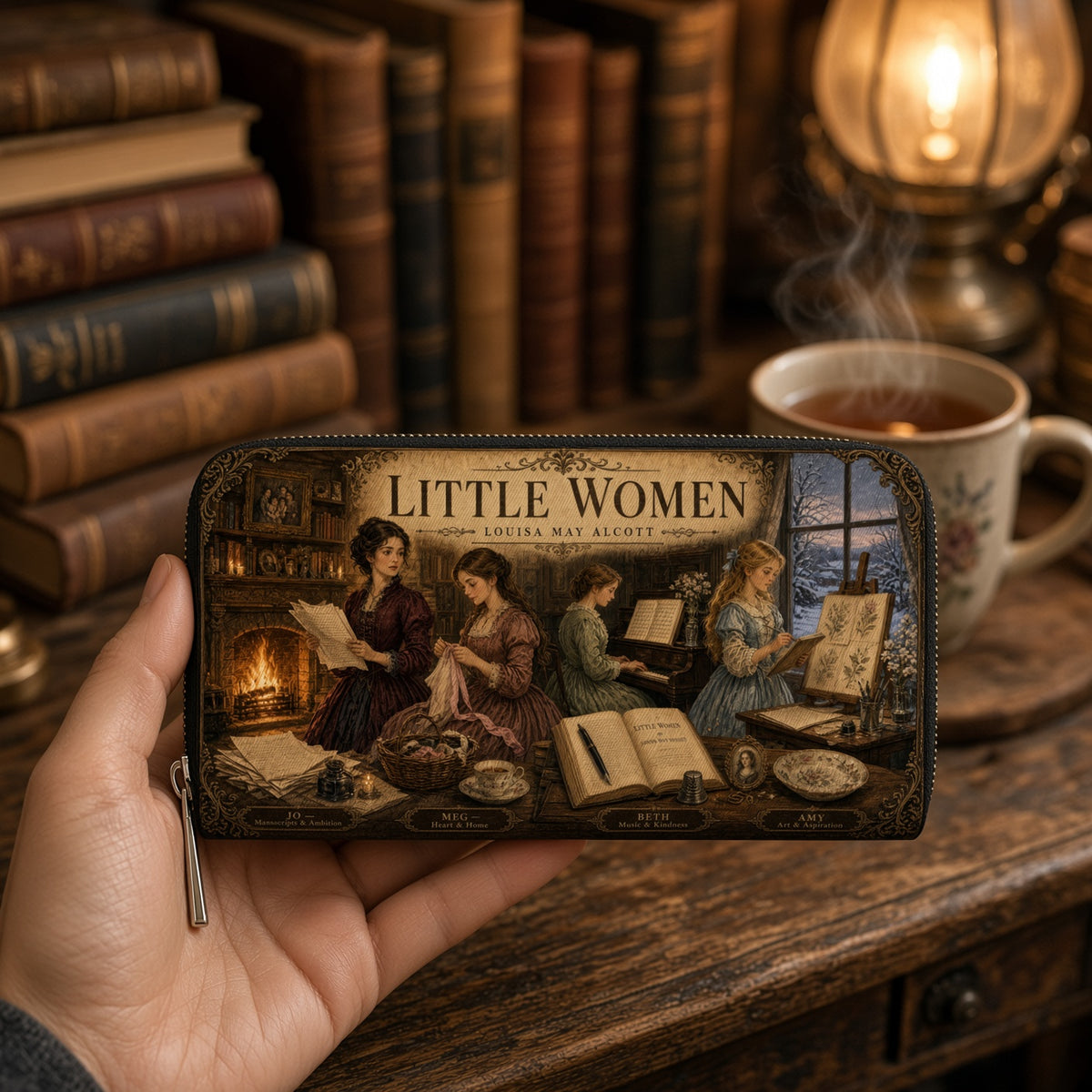 Little Women March Sisters Hearth Wallet