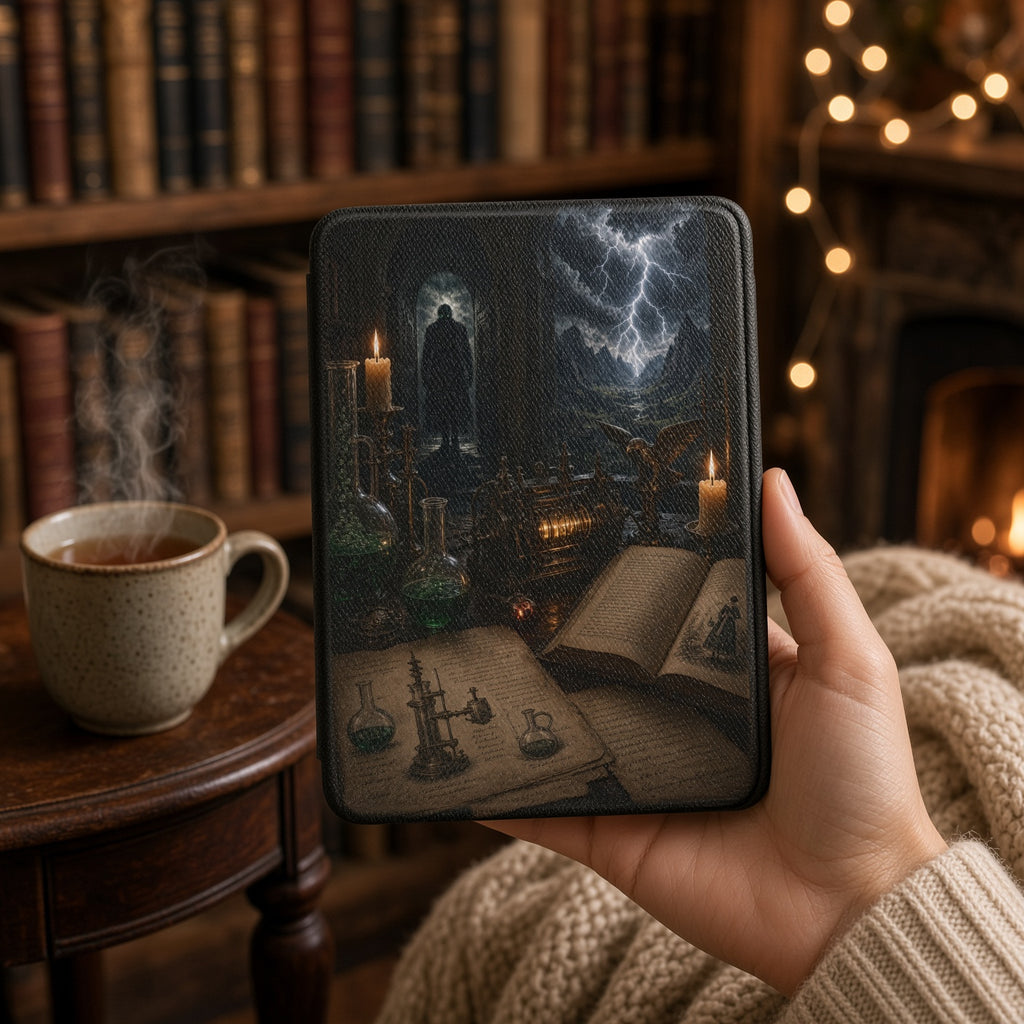 Frankenstein — Lightning Laboratory Kindle Case