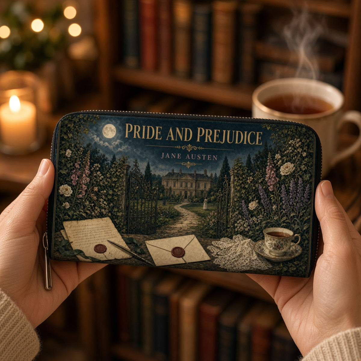 Pride & Prejudice Written Confession Wallet